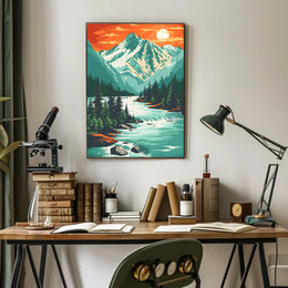 Enchanted Forest Fantasy Artwork, Perfect Pop Culture Poster PosterGoat