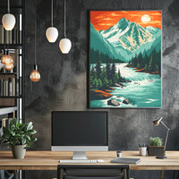 Enchanted Forest Fantasy Artwork, Perfect Pop Culture Poster PosterGoat