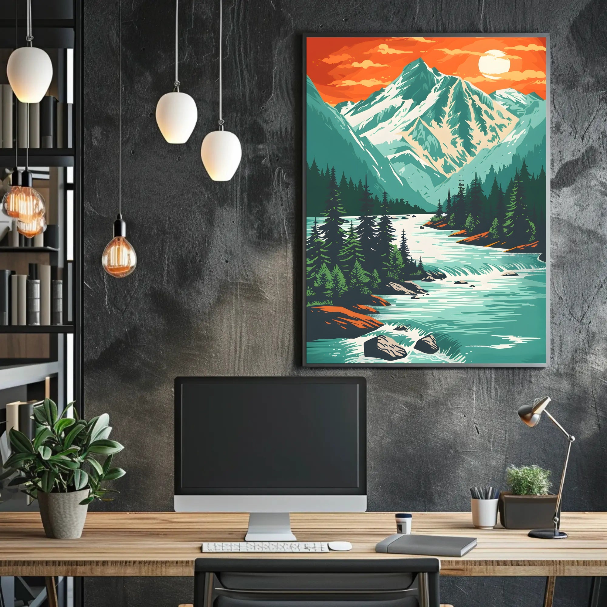 Enchanted Forest Fantasy Artwork, Perfect Pop Culture Poster PosterGoat