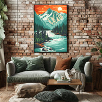 Enchanted Forest Fantasy Artwork, Perfect Pop Culture Poster PosterGoat