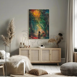 Enchanted Forest Journey Fantasy Art Poster PosterGoat