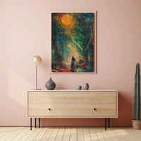 Enchanted Forest Journey Fantasy Art Poster PosterGoat