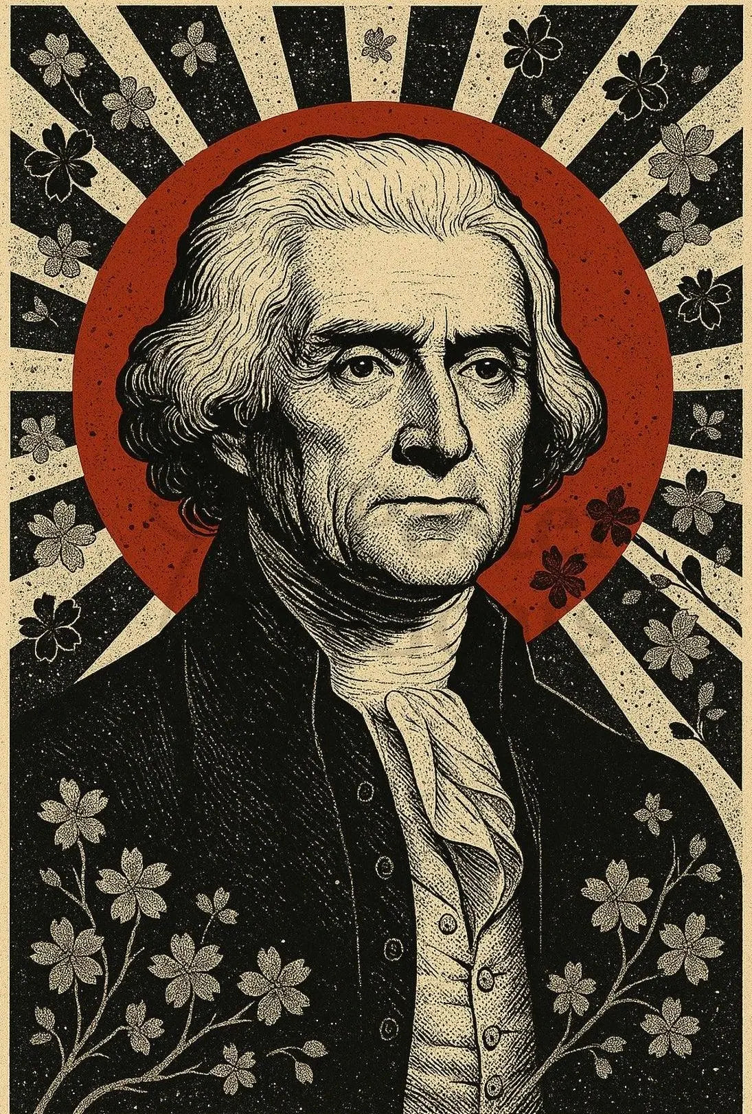 Enlightenment Icons Tribute Historical or Presidential Poster PosterGoat