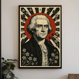 Enlightenment Icons Tribute Historical or Presidential Poster PosterGoat