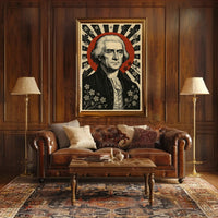 Enlightenment Icons Tribute Historical or Presidential Poster PosterGoat