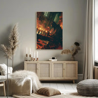 Epic Chiaroscuro Gothic Strategy Artistic Poster PosterGoat