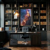 Epic Cosmic Event in Mystical World Futuristic Sci-Fi Poster PosterGoat