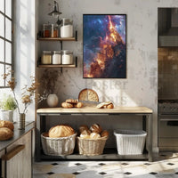 Epic Cosmic Event in Mystical World Futuristic Sci-Fi Poster PosterGoat