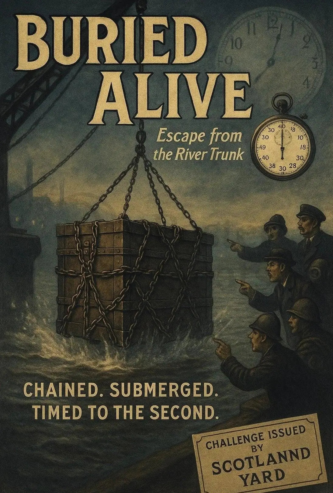 Escape Artist Vintage Drama in Heritage Poster PosterGoat