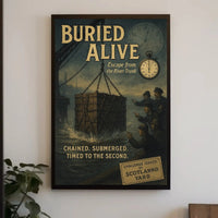 Escape Artist Vintage Drama in Heritage Poster PosterGoat