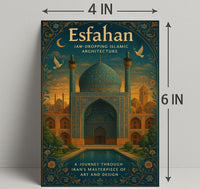 Esfahan Islamic Architecture Wall Art Print PosterGoat