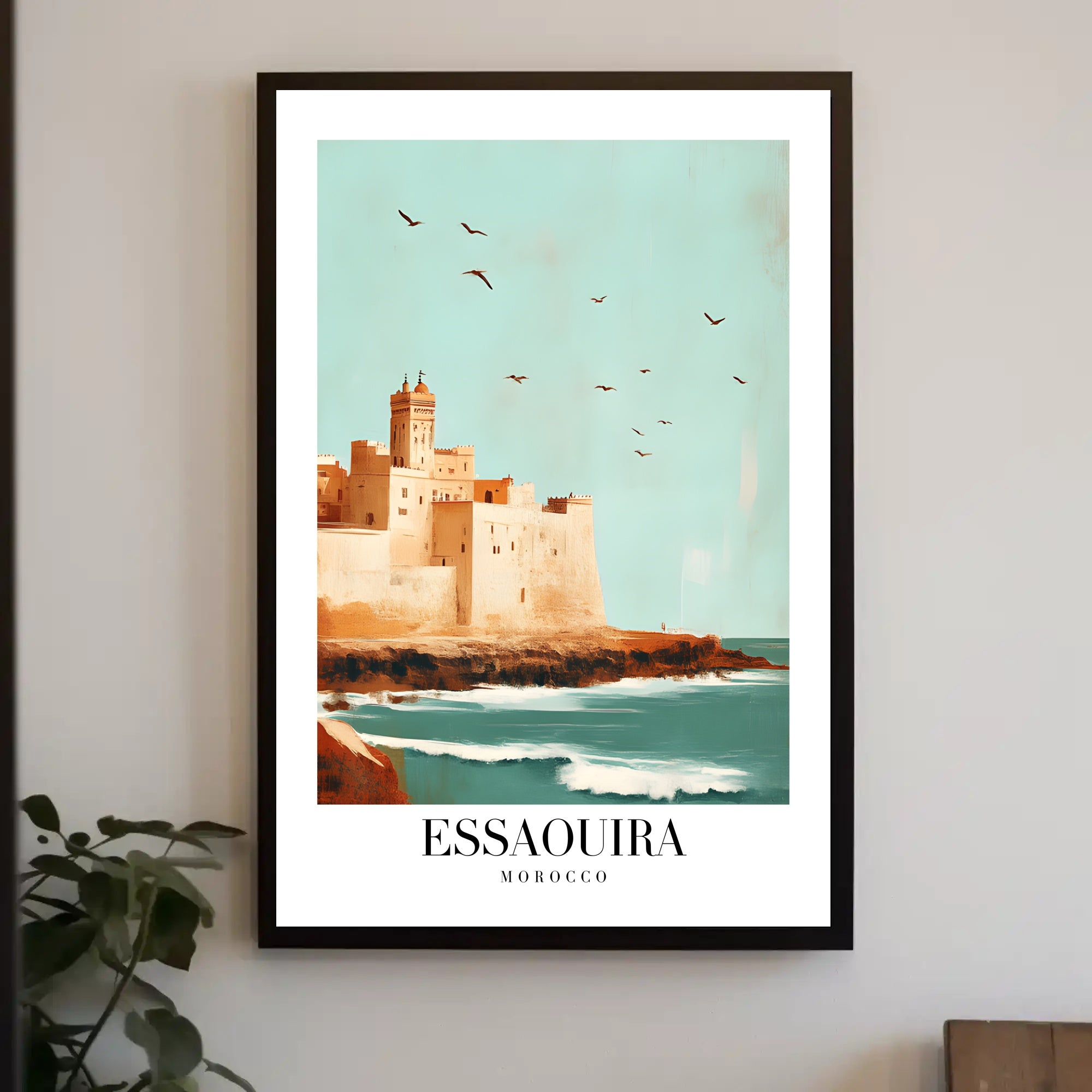 Essaouira Vintage Travel Poster PosterGoat