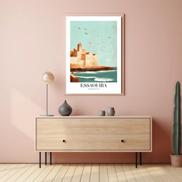 Essaouira Vintage Travel Poster PosterGoat