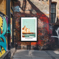Essaouira Vintage Travel Poster PosterGoat