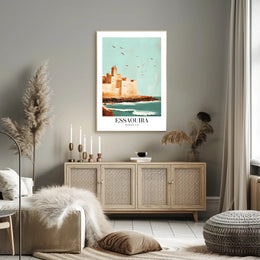 Essaouira Vintage Travel Poster PosterGoat