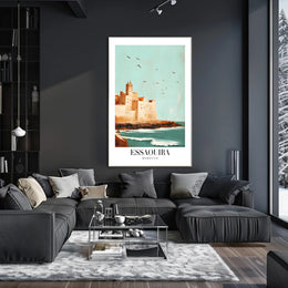 Essaouira Vintage Travel Poster PosterGoat