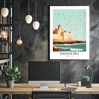 Essaouira Vintage Travel Poster PosterGoat