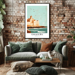 Essaouira Vintage Travel Poster PosterGoat