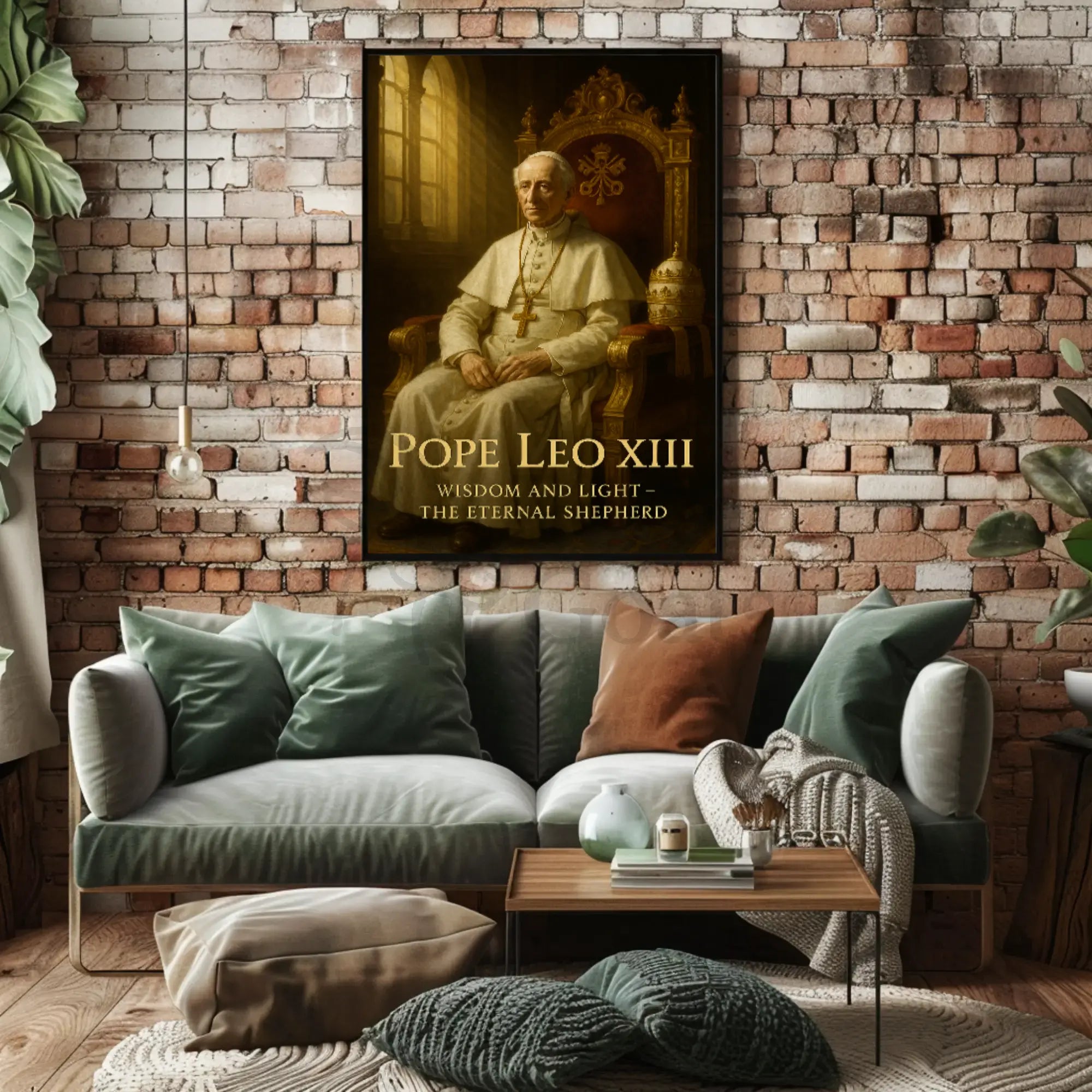 Eternal Shepherd Religious Authority Cultural Heritage Poster PosterGoat