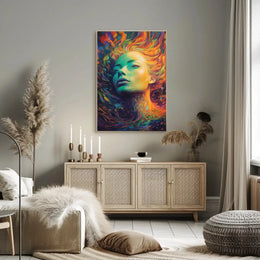 Ethereal Abstract Art Poster with Surreal Dreamlike Imagery PosterGoat