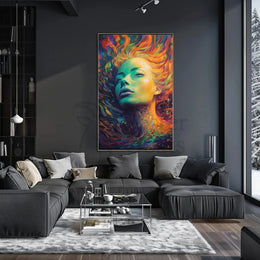 Ethereal Abstract Art Poster with Surreal Dreamlike Imagery PosterGoat