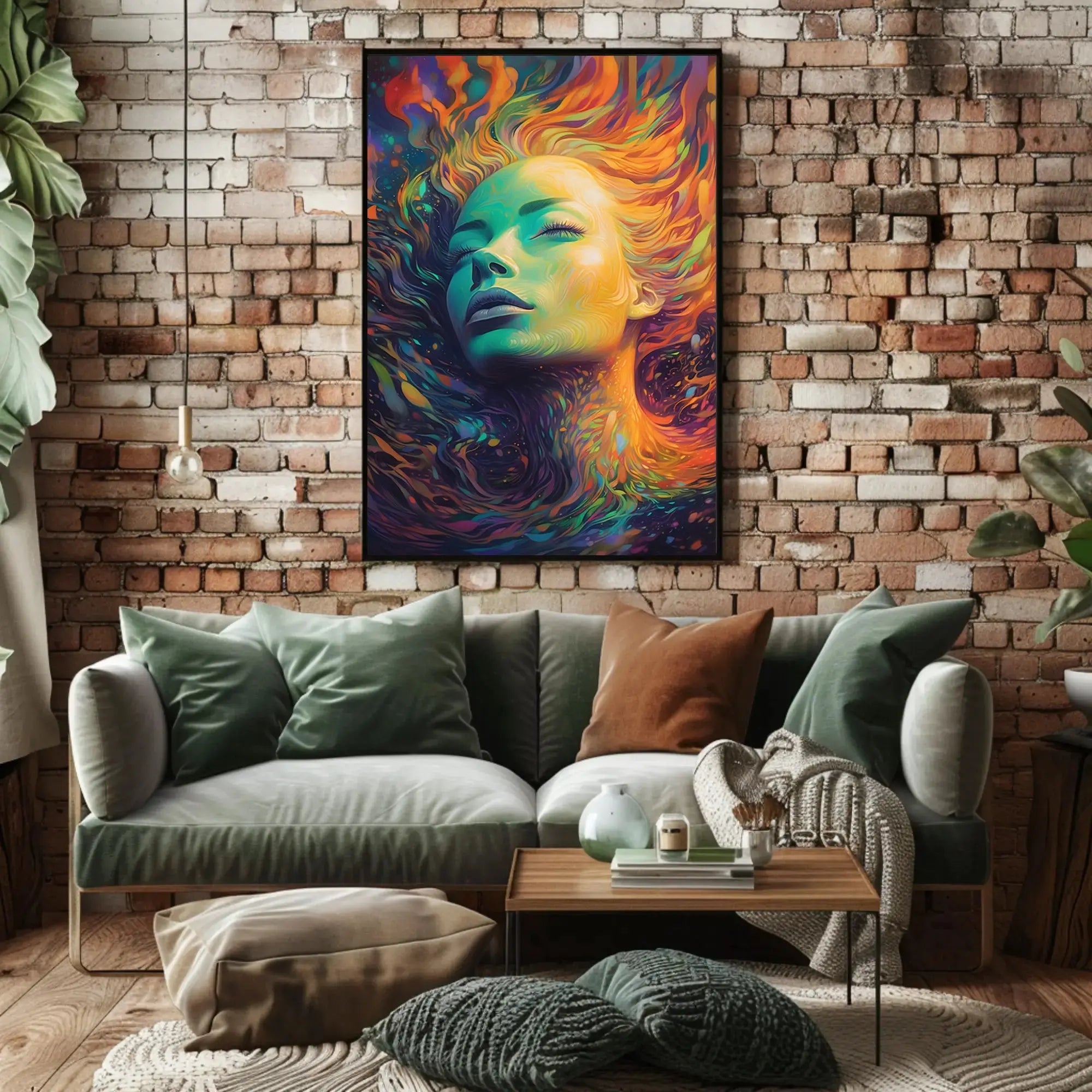 Ethereal Abstract Art Poster with Surreal Dreamlike Imagery PosterGoat