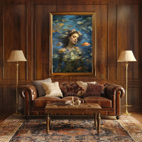 Ethereal Serenity Underwater Fantasy Art, Artistic Poster PosterGoat