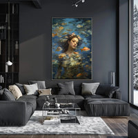 Ethereal Serenity Underwater Fantasy Art, Artistic Poster PosterGoat