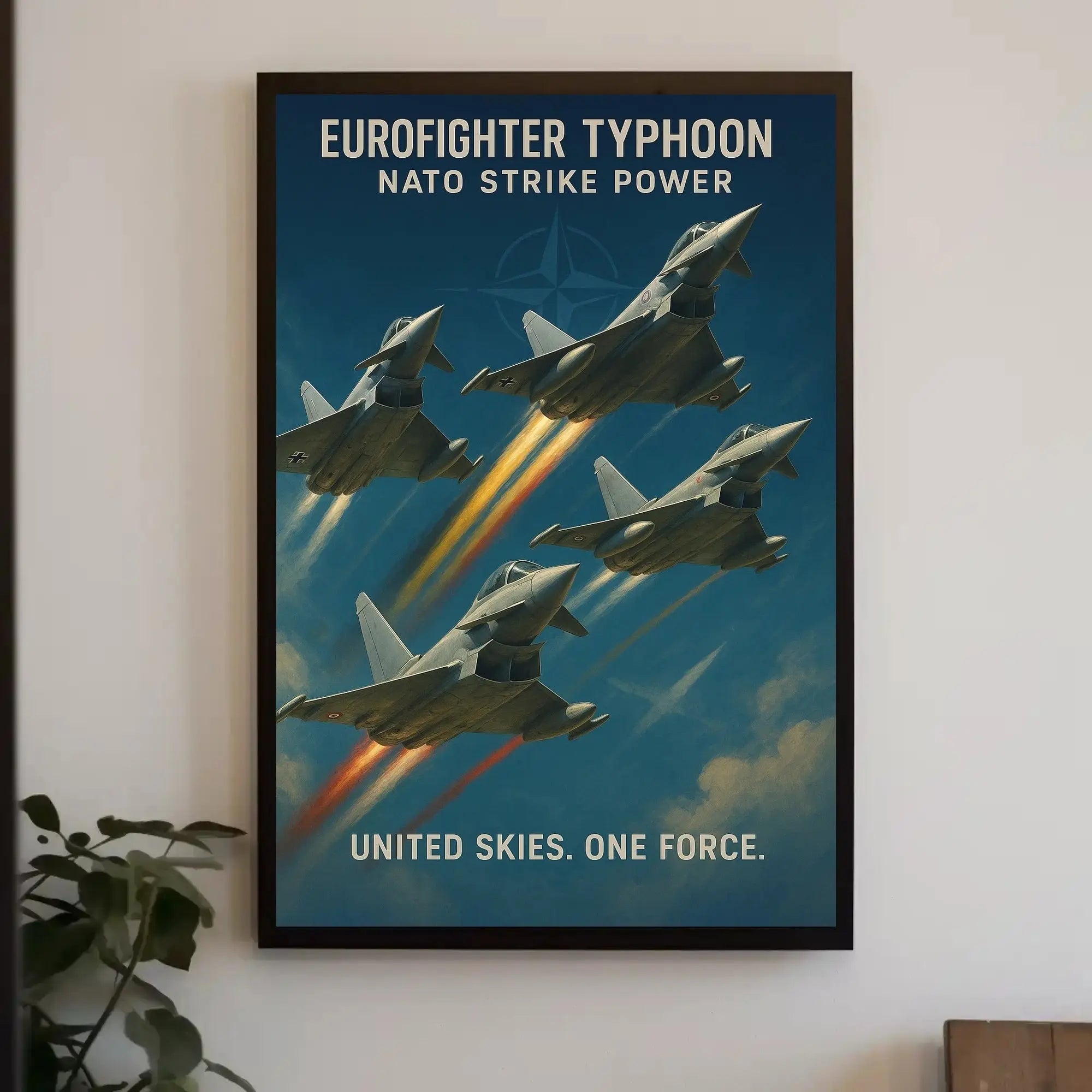 Eurofighter Typhoon NATO Power Poster PosterGoat