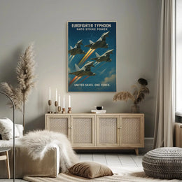 Eurofighter Typhoon NATO Power Poster PosterGoat