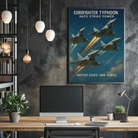 Eurofighter Typhoon NATO Power Poster PosterGoat