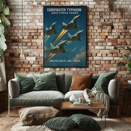 Eurofighter Typhoon NATO Power Poster PosterGoat