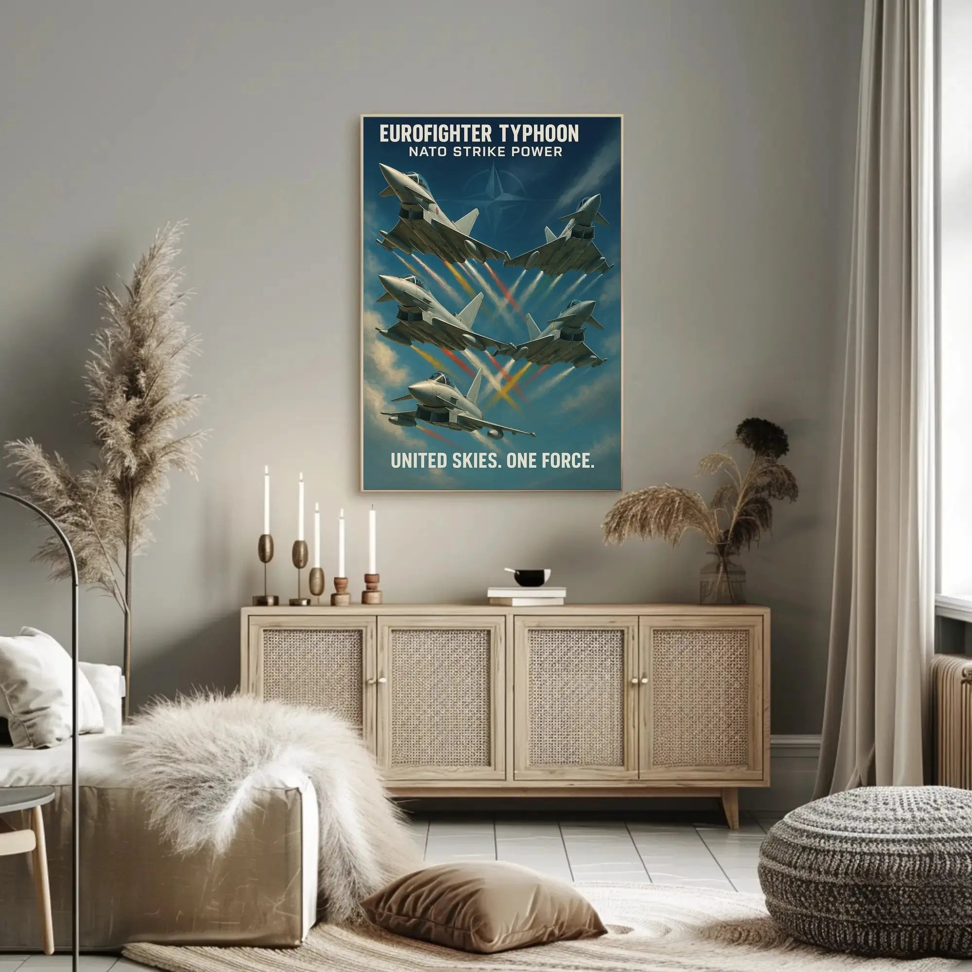 Eurofighter Typhoon NATO Strike Power Poster PosterGoat