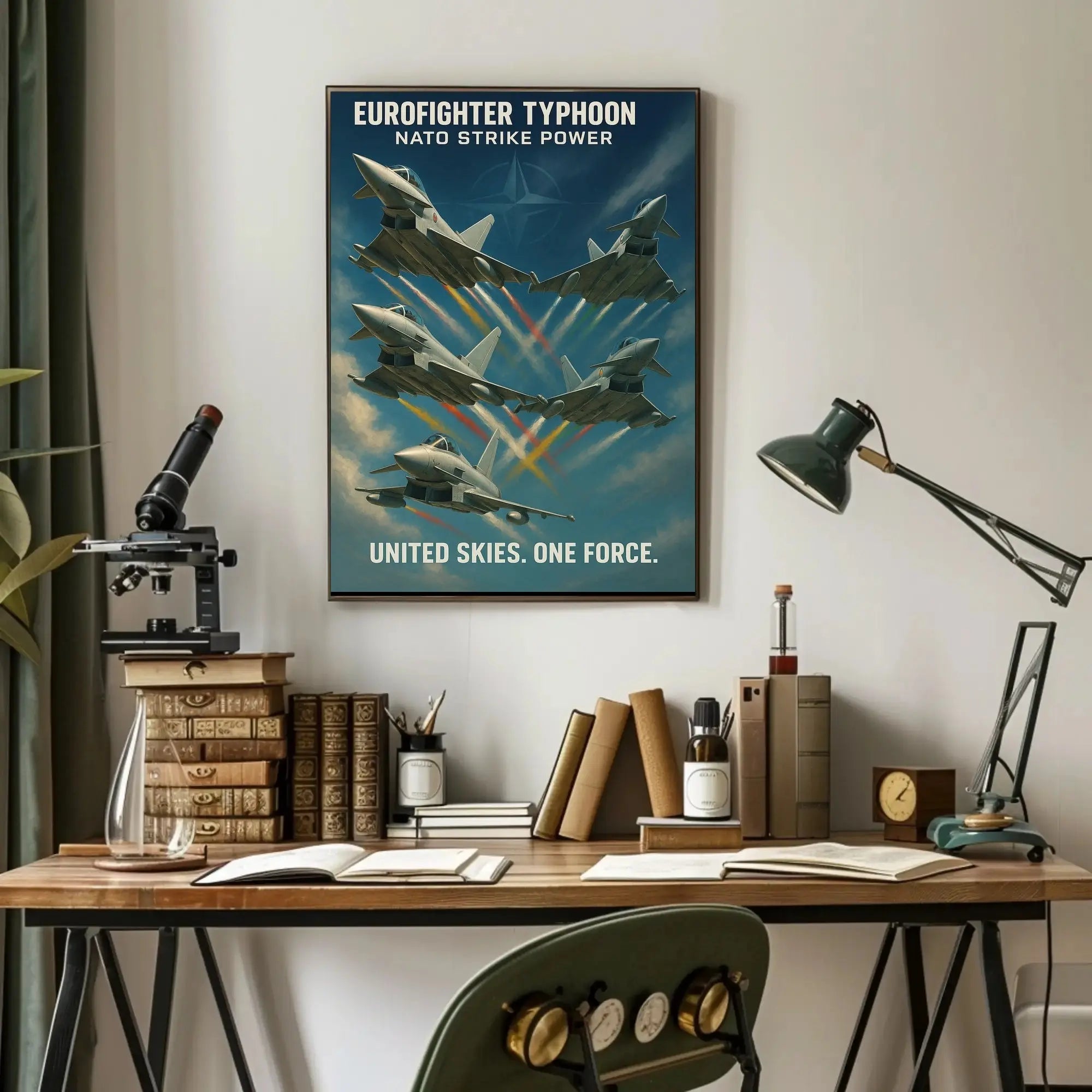 Eurofighter Typhoon NATO Strike Power Poster PosterGoat