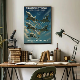Eurofighter Typhoon NATO Strike Power Poster PosterGoat