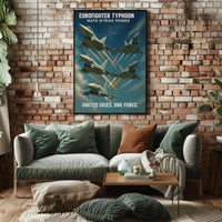Eurofighter Typhoon NATO Strike Power Poster PosterGoat