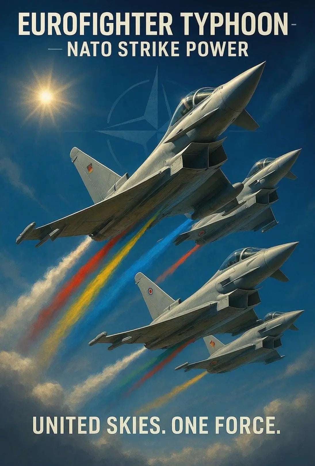 Eurofighter Typhoon Poster PosterGoat