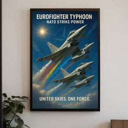 Eurofighter Typhoon Poster PosterGoat