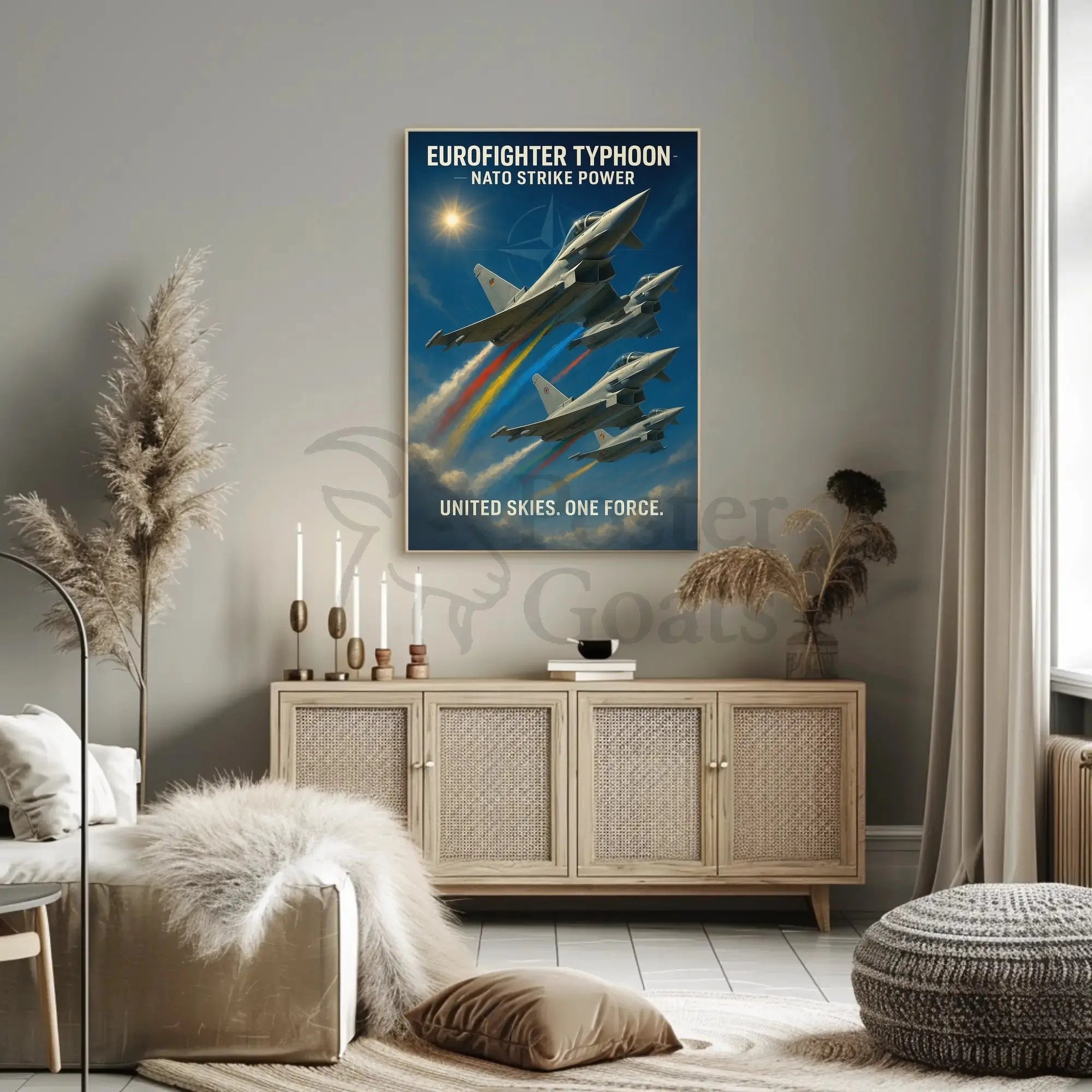 Eurofighter Typhoon Poster PosterGoat