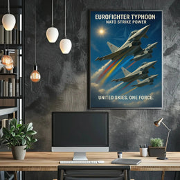 Eurofighter Typhoon Poster PosterGoat