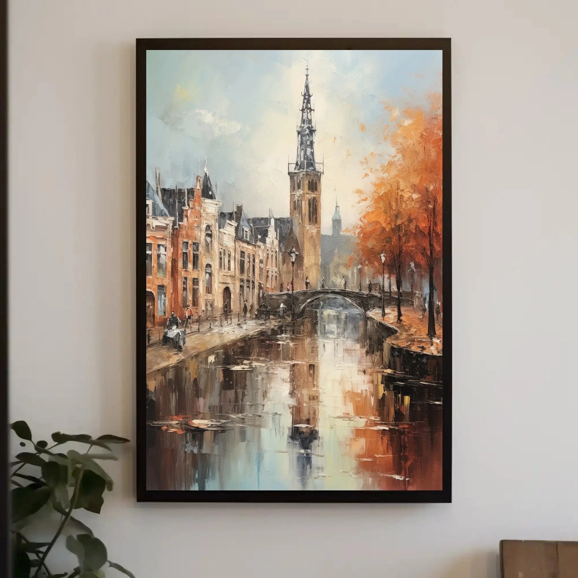European City Scenic Travel Poster Artwork PosterGoat