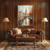 European City Scenic Travel Poster Artwork PosterGoat