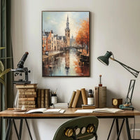 European City Scenic Travel Poster Artwork PosterGoat
