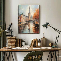 European City Scenic Travel Poster Artwork PosterGoat