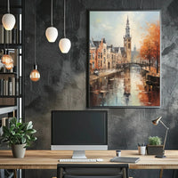 European City Scenic Travel Poster Artwork PosterGoat