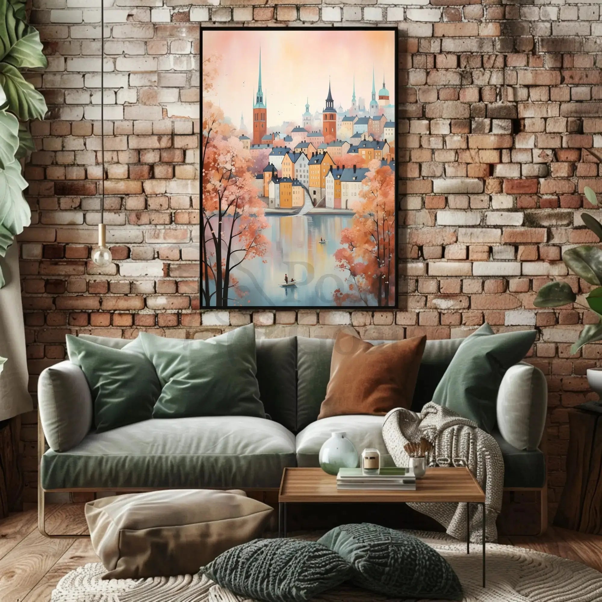 European Cityscape Tranquil Scene Cultural Heritage Poster PosterGoat