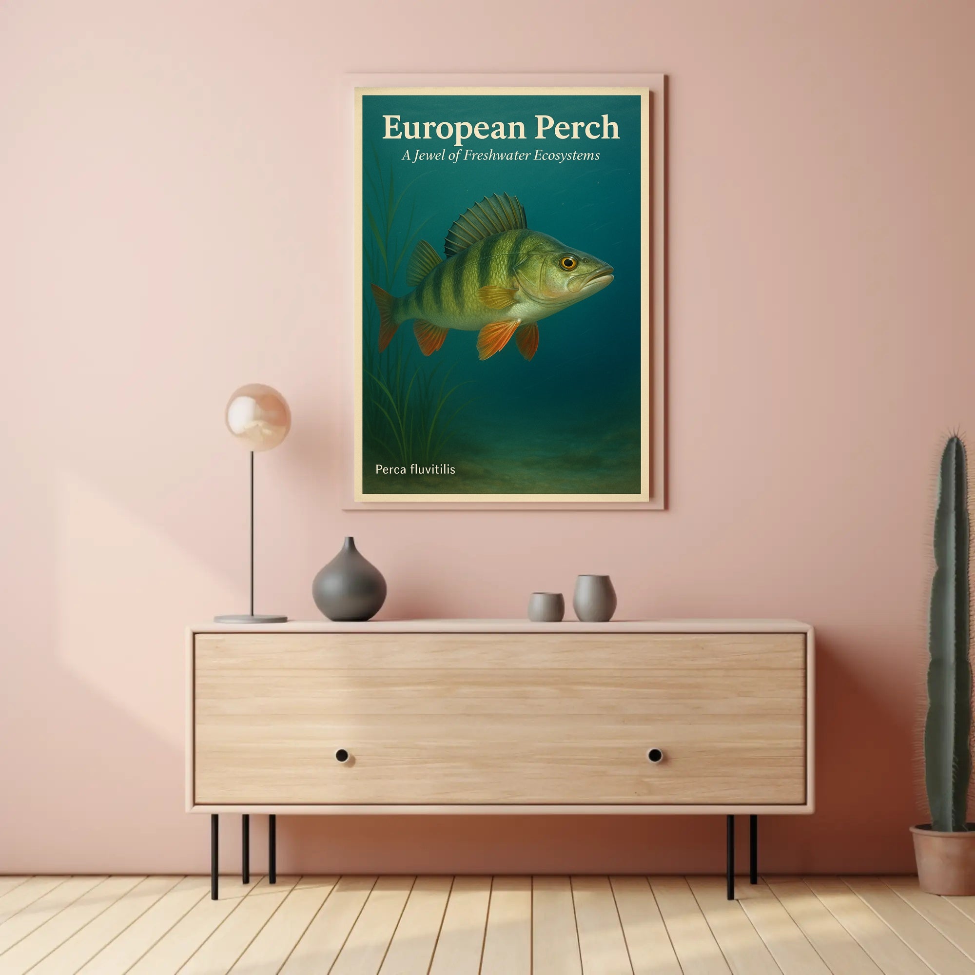 European Perch Wall Art A Jewel of Ecosystems PosterGoat