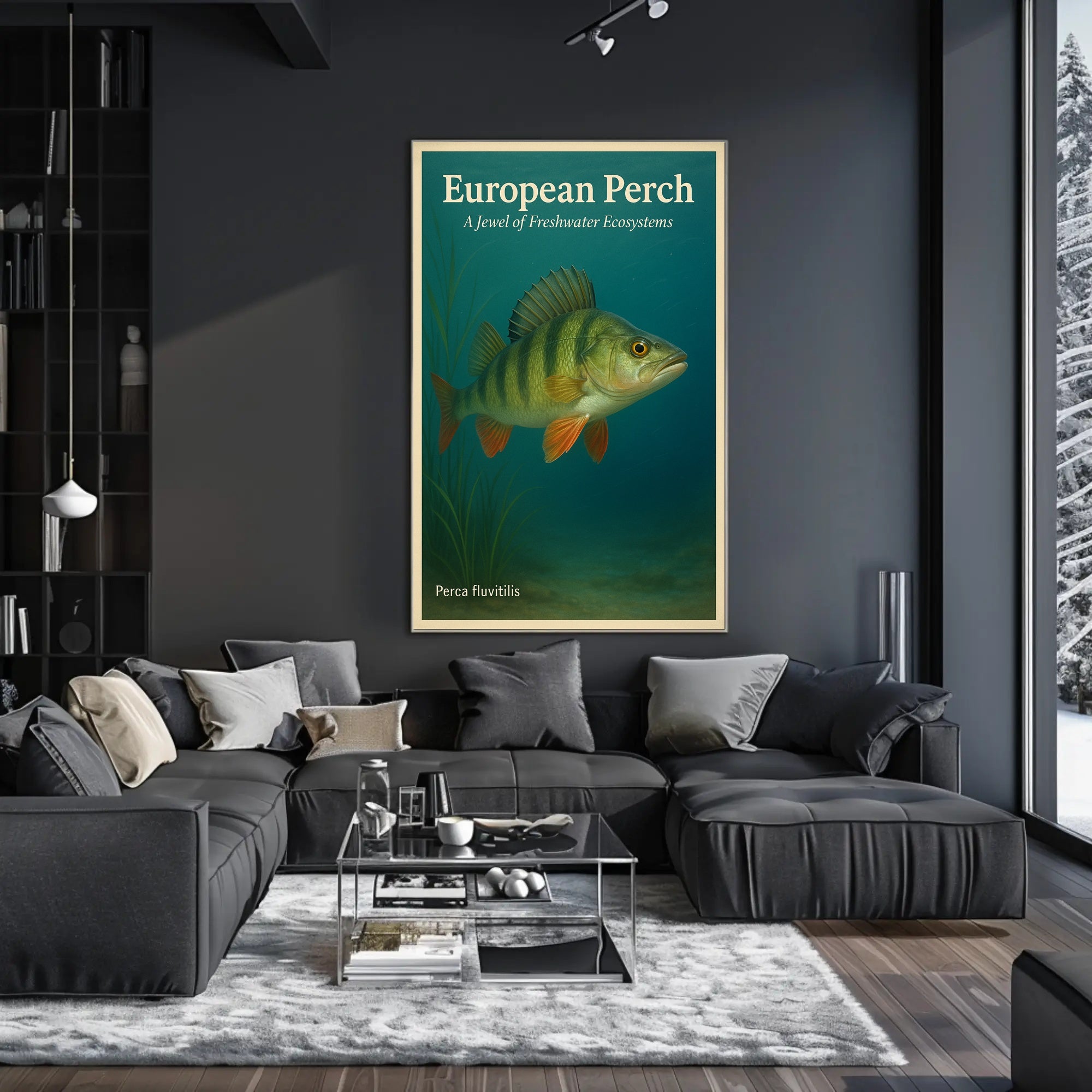 European Perch Wall Art A Jewel of Ecosystems PosterGoat