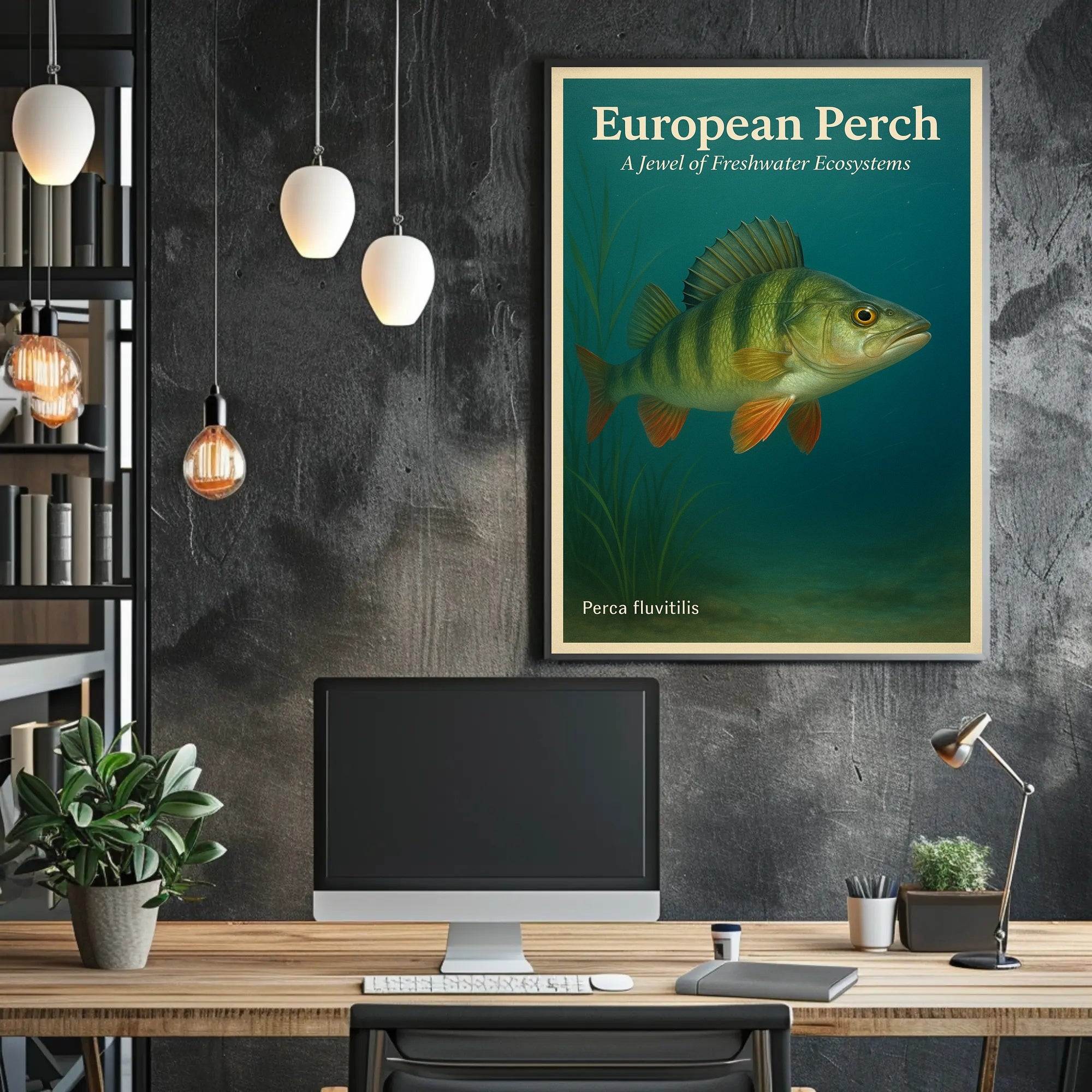 European Perch Wall Art A Jewel of Ecosystems PosterGoat