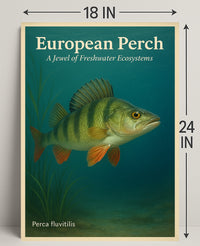 European Perch Wall Art A Jewel of Ecosystems PosterGoat